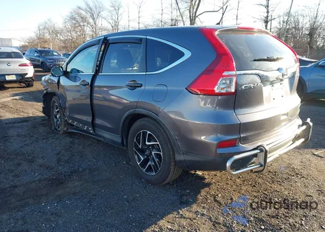 2016 Honda Cr-V Se from USA, damaged, VIN 2HKRM4H48GH665137